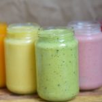 Yummy-N-Fresh Restaurant, Kigali - a colorful, refreshing smoothie.